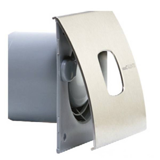 Cata Cata Silentis 12 Inox ventilátor beépített pillangószeleppel Axiális szellőztető ventilátor