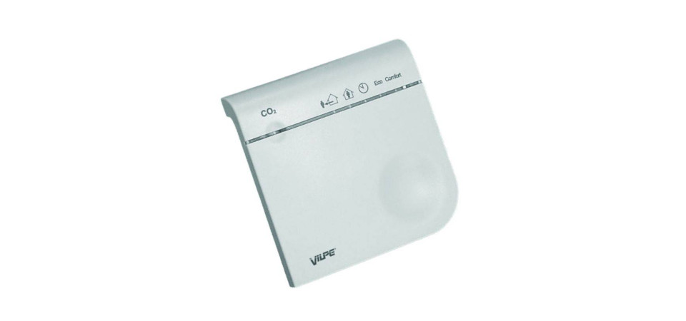 VILPE VILPE Eco Ideal Wireless - vezetéknélküli szén-dioxid érzékelő Szellőztető ventilátor tartozékok VILPE VILPE Eco Ideal Wireless - vezetéknélküli szén-dioxid érzékelő Szellőztető ventilátor tartozékok