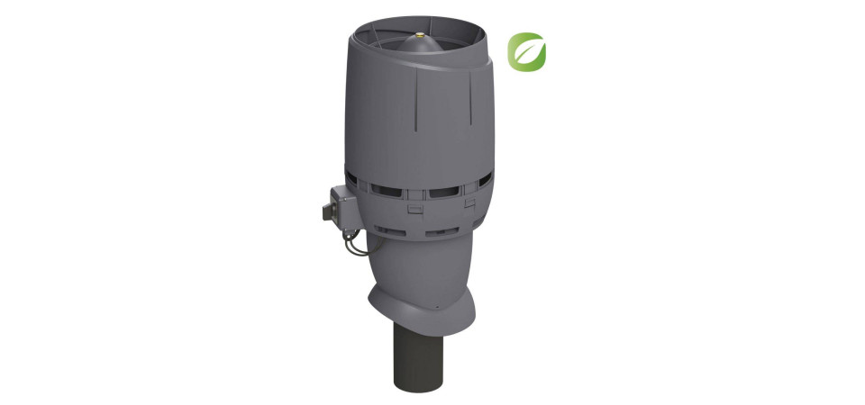 VILPE Vilpe ECo110P/500 FLOW tetőventilátor, szürke Szellőztető ventilátor tartozékok VILPE Vilpe ECo110P/500 FLOW tetőventilátor, szürke Szellőztető ventilátor tartozékok