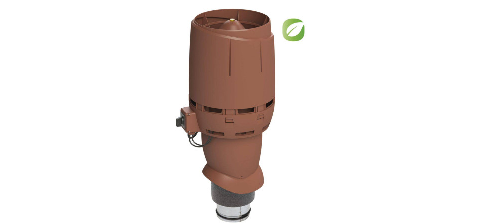 VILPE Vilpe ECo125P/500 FLOW tetőventilátor, téglavörös Szellőztető ventilátor tartozékok VILPE Vilpe ECo125P/500 FLOW tetőventilátor, téglavörös Szellőztető ventilátor tartozékok