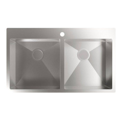 Cata CATA - Mosogatótálca CBS-2 40-40 R10 inox Rozsdamentes acél mosogatótálca