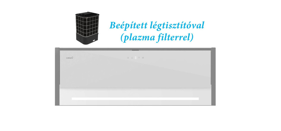 Cata Cata - Páraelszívó Renova Pure Air MNV-90 GWH Szürke Aláépíthető páraelszívó Cata Cata - Páraelszívó Renova Pure Air MNV-90 GWH Szürke Aláépíthető páraelszívó