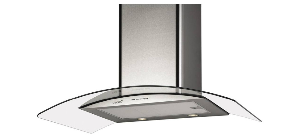 Cata Cata - Páraelszívó GAMMA GLASS 900 GX/E inox LED Kürtős páraelszívó