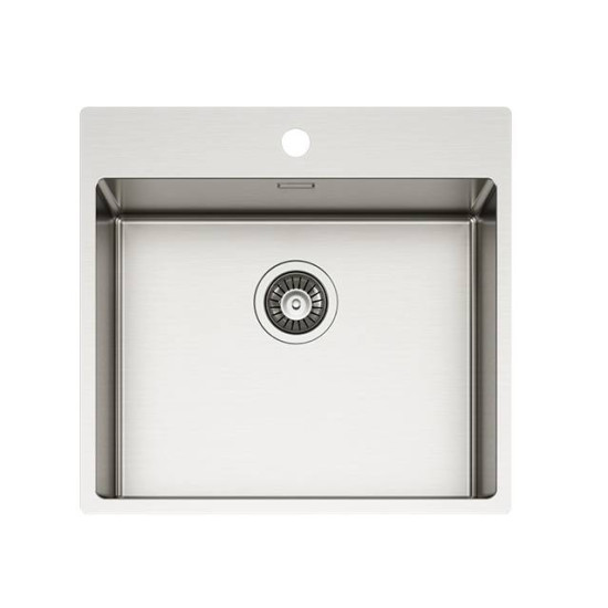 Elleci ELLECI - Mosogatótálca Compass 500 inox munkalapra és szintbe is szerelhető LIM500SAC Rozsdamentes acél mosogatótálca