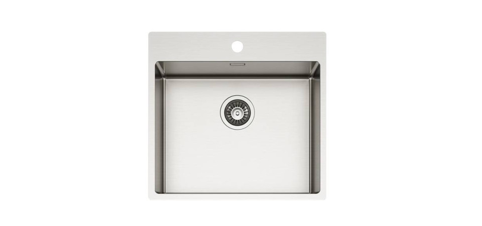 Elleci ELLECI - Mosogatótálca Compass 500 inox munkalapra és szintbe is szerelhető LIM500SAC Rozsdamentes acél mosogatótálca