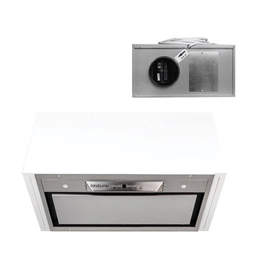 Davoline Davoline OUTLET - Páraelszívó NASCOSTO 060 elszívó és külső motor Aláépíthető páraelszívó