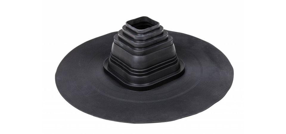 VILPE VILPEÂR RHS négyzetes mandzsetta, 80x80 - 140x140 mm Szellőztető ventilátor tartozékok VILPE VILPEÂR RHS négyzetes mandzsetta, 80x80 - 140x140 mm Szellőztető ventilátor tartozékok
