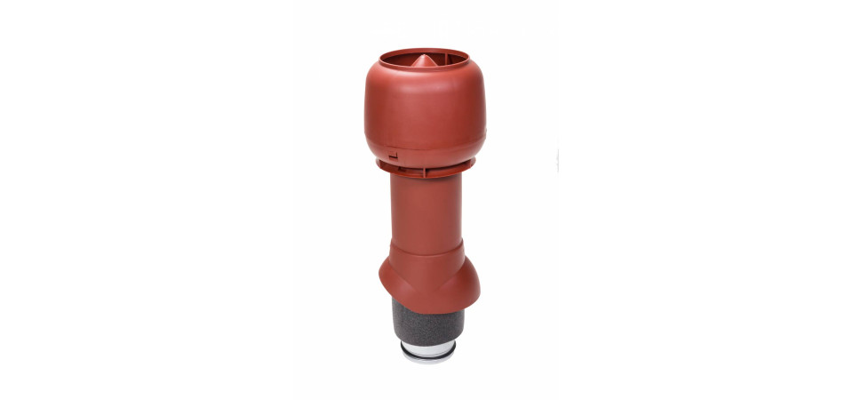 VILPE VILPE 125P/IS/500 tetőszellőző, vörös Szellőztető ventilátor tartozékok VILPE VILPE 125P/IS/500 tetőszellőző, vörös Szellőztető ventilátor tartozékok