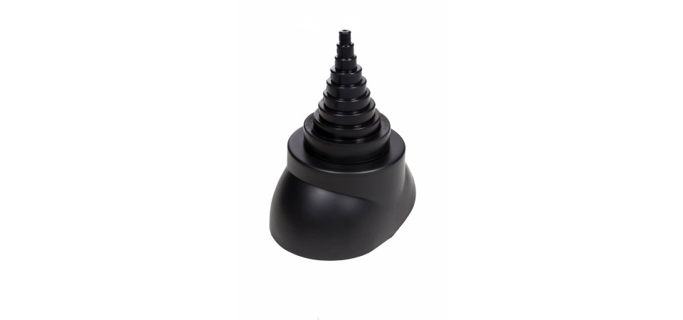 VILPE VILPEÂR 12-90-es antennakivezető, fekete Szellőztető ventilátor tartozékok VILPE VILPEÂR 12-90-es antennakivezető, fekete Szellőztető ventilátor tartozékok