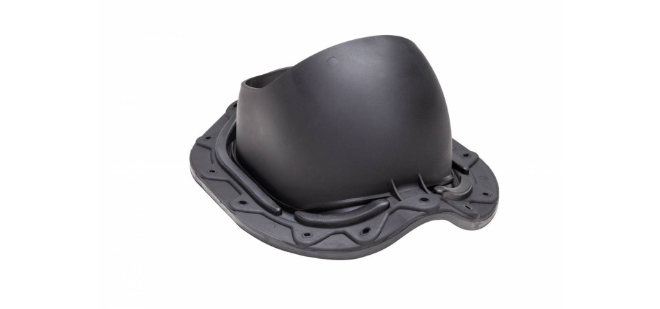 VILPE VILPE STEEL profilos átvezető elem, fekete Szellőztető ventilátor tartozékok VILPE VILPE STEEL profilos átvezető elem, fekete Szellőztető ventilátor tartozékok