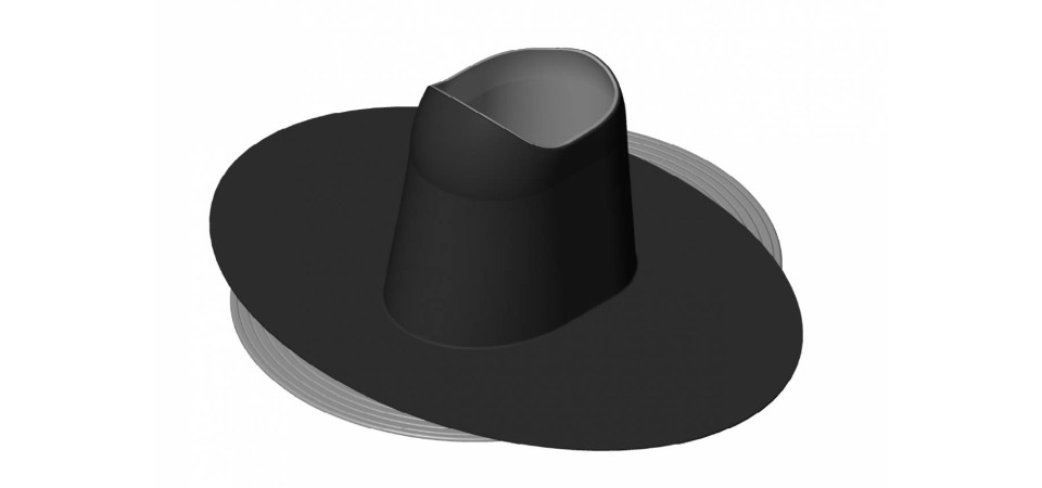 VILPE VILPEÂR EPDM gallér magasított zsindely átvezető elemhez Szellőztető ventilátor tartozékok VILPE VILPEÂR EPDM gallér magasított zsindely átvezető elemhez Szellőztető ventilátor tartozékok