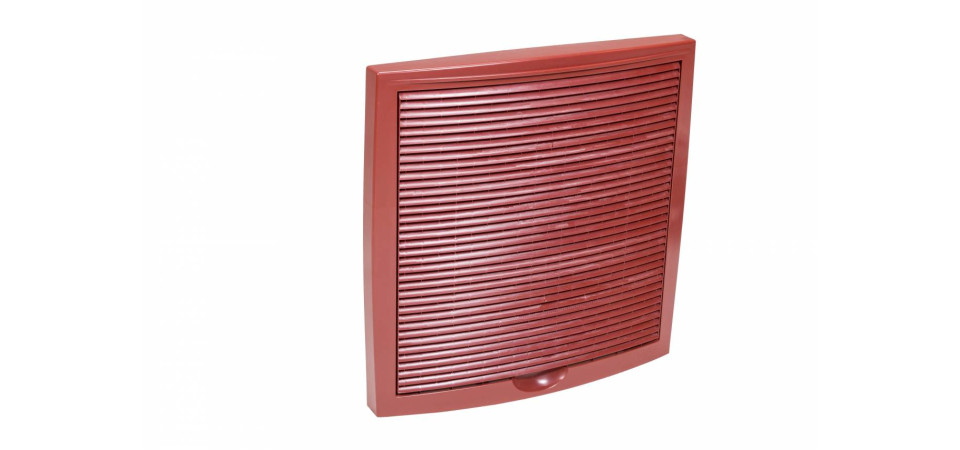 VILPE VILPEÂR 375 x 375 multifunkciós rács, vörös Szellőztető ventilátor tartozékok VILPE VILPEÂR 375 x 375 multifunkciós rács, vörös Szellőztető ventilátor tartozékok