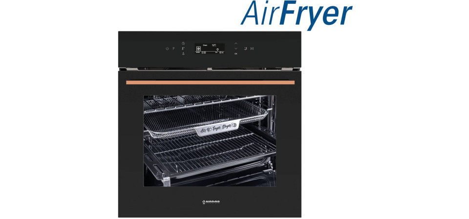 Nodor NODOR - Beépíthető sütő NorChef MO-6800 CU fekete/réz AIR FRYER Beépíthető villany sütő Nodor NODOR - Beépíthető sütő NorChef MO-6800 CU fekete/réz AIR FRYER Beépíthető villany sütő