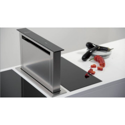 Sirius Sirius OUTLET - Páraelszívó S-DD3 TC EM 52 fekete üveg - Kiállított bemutatótermi darab! Pultba építhető páraelszívó