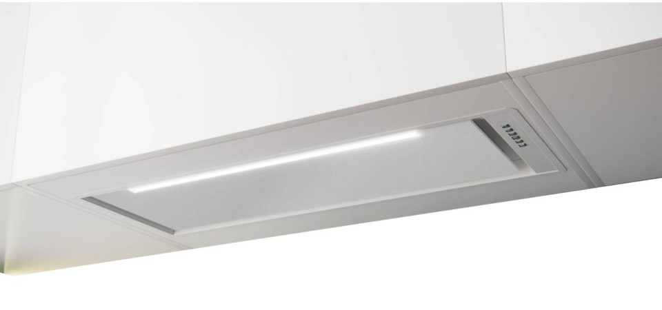 Sirius Sirius - Páraelszívó SL-913 TW 78 cm Fehér üveg Aláépíthető páraelszívó