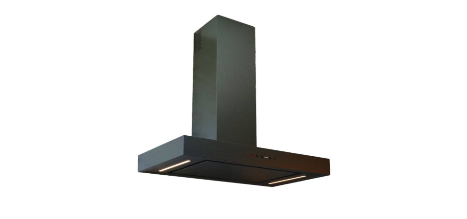 Sirius Sirius - Páraelszívó SLTC-122 TW PVD ANTI-DROP 60 cm Antracit Kürtős páraelszívó