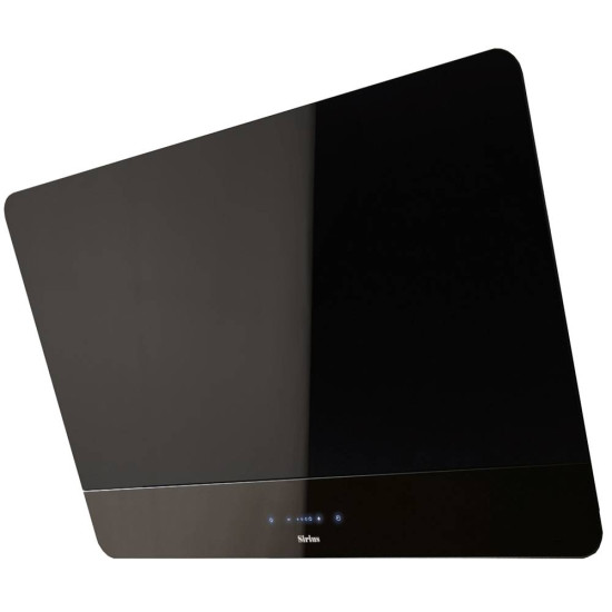Sirius Sirius - Páraelszívó SLTC-93 SKINNY TW 80 cm fekete Kürtős páraelszívó