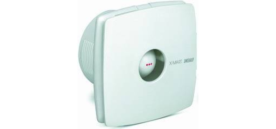 Cata Cata X-Mart 10 Timer ventilátor utószellőztető funkcióval, pillangószeleppel Axiális szellőztető ventilátor